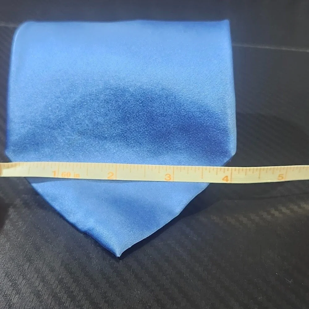 Solid Blue Stylish Men's Neck Tie